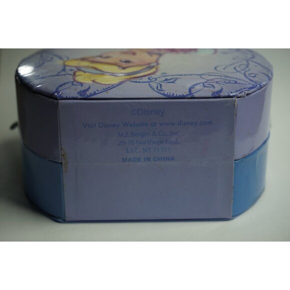 Disney Princess Cinderella Watch Sparkling Bezel Light Blue Leather‎ Strap NEW - Picture 10 of 11
